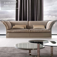 杰蒂森家具定制 欧式客厅沙发 新古典三人沙发 意大利客厅沙发