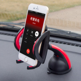车载手机支架吸盘式仪表台手机夹汽车上导航座苹果5s6p出风口通用