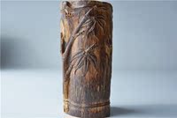 印尼天然保真加里曼丹知足常乐沉香挂件木雕件手把件雕刻工艺品