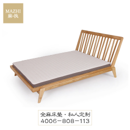 麻床垫 中老年儿童黄麻床垫 非椰棕山棕垫 1.5 1.8米软硬折叠定做