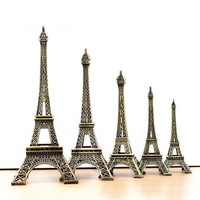 法国巴黎埃菲尔铁塔模型欧式家居客厅工艺品橱窗道具装饰品摆件