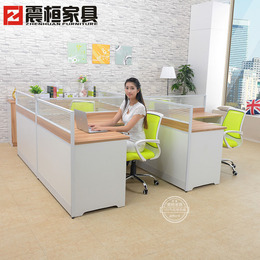 办公家具员工位办公桌椅双人4人6人职员电脑桌组合屏风位办公桌椅
