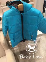 KENZO法国代购 2016秋冬新款 百搭轻薄保暖蓝色童装羽绒服