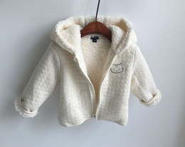 法单 儿童 纯棉空气层羊羔绒外套 宝宝加厚造型卫衣