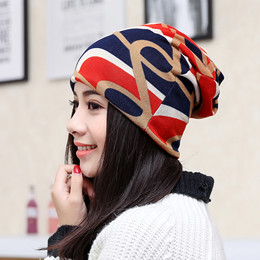 2016秋冬新款韩版女月子帽三用秋冬套头帽 成人堆堆帽