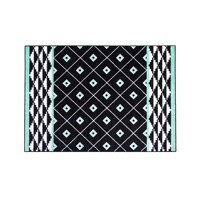【现货】原创北欧风格地毯民族黑白几何设计师简约可水洗青山美宿