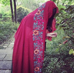 西藏旅游夏季长款民族风超大防晒棉麻围巾披肩两用女春秋冬季丝巾