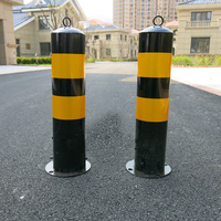 优质钢铁警示柱 分道口柱 路桩 活动警示路桩 防撞柱 钢管警示柱