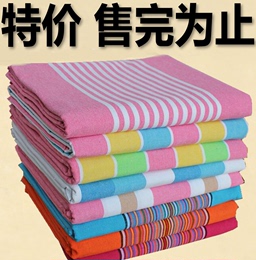 【天天特价】老粗布床单纯棉双人全棉加厚1.8/1.5m米三件套夏季