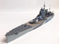 包邮1/700二战英国皇家海军声望号战列舰  成品模型 代工定做