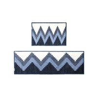 【青山美宿】原创北欧民族设计师风格简约进门垫床边毯厨房防滑垫