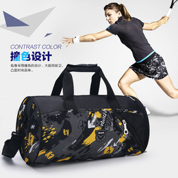 2016新款斜挎包男女通用无拉杆旅行运动包圆筒尼龙手提包健身包