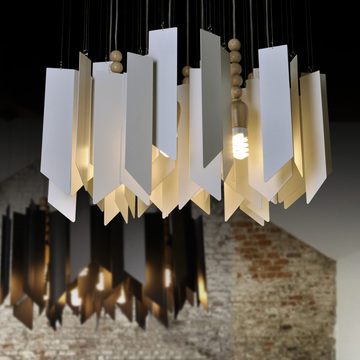「木修远-风铃」设计师艺术创意灯具餐厅客厅简约现代铁艺吊灯饰