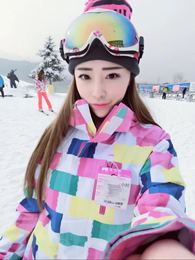 MUTUSNOW滑雪服女韩国套装单板冬季加厚保暖户大码防水双板滑雪衣