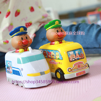 日本面包超人火车头发条玩具车宝宝回力车惯性新干线巴士飞机