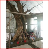动物园仿真绿化雕塑 家庭装饰假山假树 室内假树雕塑 上海雕塑厂