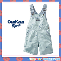 Oshkosh正品代购婴儿男童16夏季新款背带裤／儿童宝宝纯棉短裤