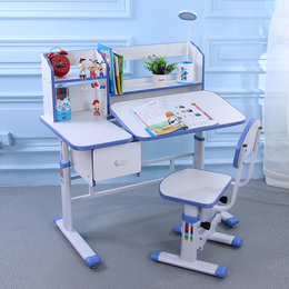 学生书桌写字桌儿童学习桌可升降套装斜面家用环保桌椅组合包邮