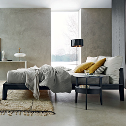 北欧实木床设计师创意床白蜡木床1.8米新款床单人床婚床双人大床