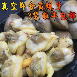 3袋包邮丹东特产哈强大黄蚬子蛤蜊肉速冻真空蚬子即食海鲜500g