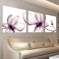 客厅现代简约三联画壁画餐厅无框画卧室床头挂画沙发背景墙装饰画