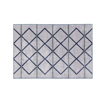 【青山美宿】原创灰色空间北欧设计师简约卧室客厅地毯地垫可水洗