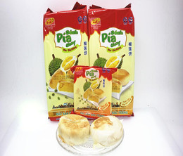 越南特产无蛋黄榴莲糕新华园榴莲饼400g克