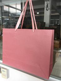 工厂店：41*31*12CM 粉色蛇皮纹高档精品特种纸袋专卖店服装拎袋
