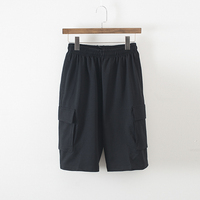 【BASIC MODE】夏季薄款短裤 五分裤 口带 多袋 工装风 休闲中裤