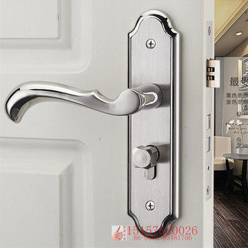 室内门锁不锈钢家装高档卧室房门锁卫生间执手锁欧式木门锁具