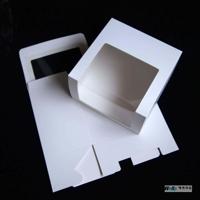 白色 通用纸盒 包装盒 折叠盒 窗口盒 衣帽盒 帽子盒 加LOGO 定制