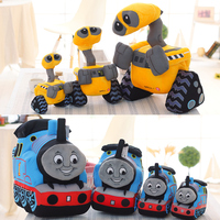 托马斯小火车头公仔毛绒玩具瓦力机器人玩偶布娃娃儿童节生日礼物