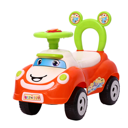 新款1-3岁儿童扭扭车带音乐静音轮宝宝滑行溜溜车摇摆车子四轮2岁