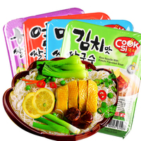 韩国进口 cooksi韩国米线拉面鳀鱼味/海鲜味/麻辣味/泡菜味92g